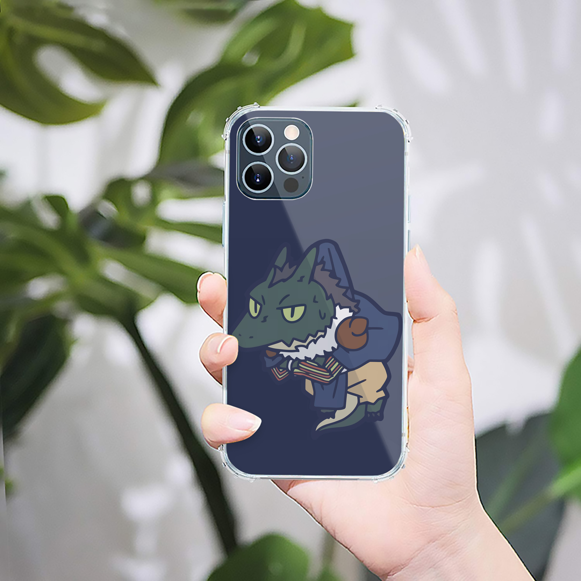 （画像用） 転スラ Regarding Reincarnated to Slime 【iPhone 12シリーズ対応】透明スマホケース（クリアソフトケース）